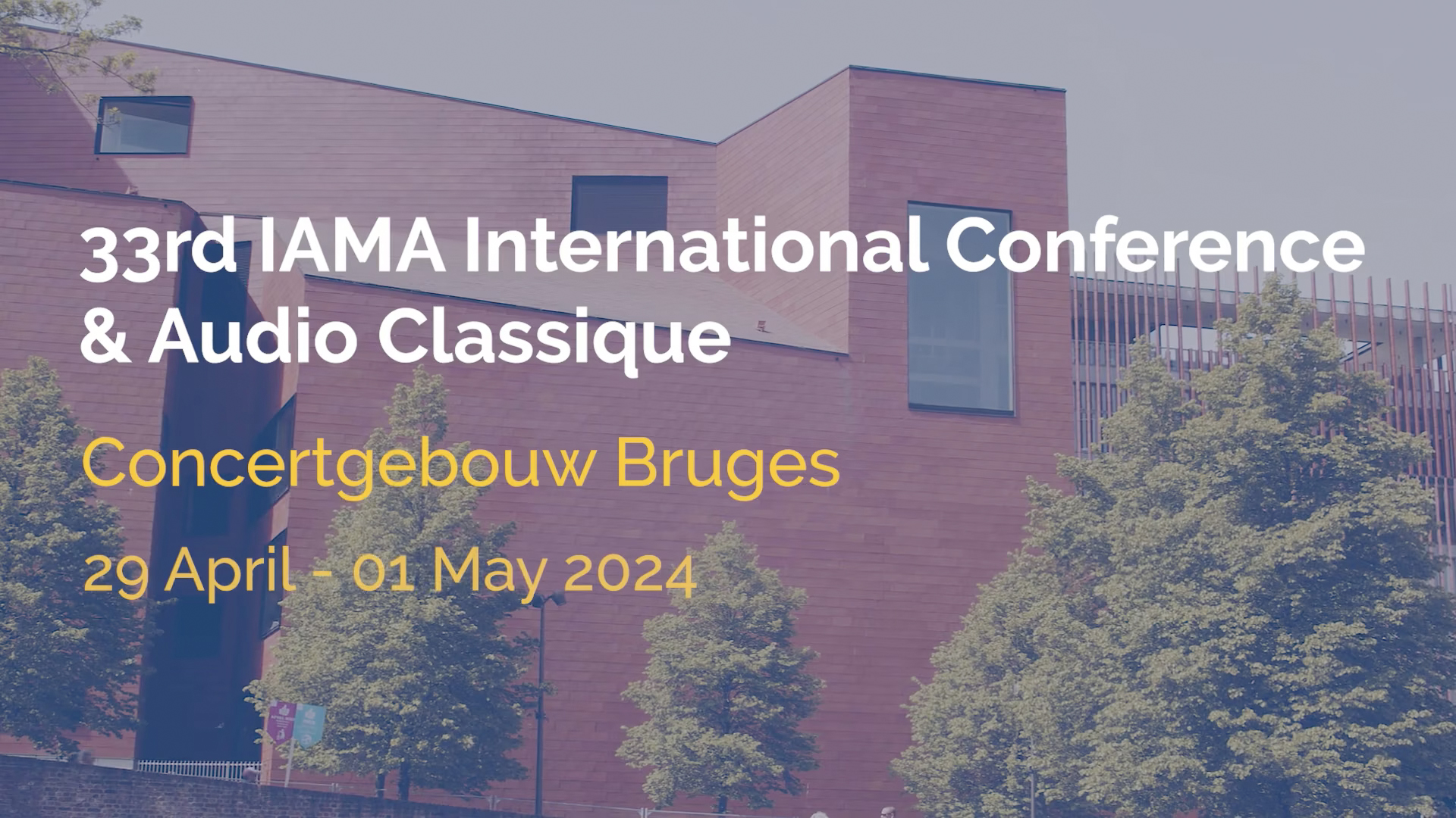 Knight Classical produce highlights film for the 33rd IAMA Conference