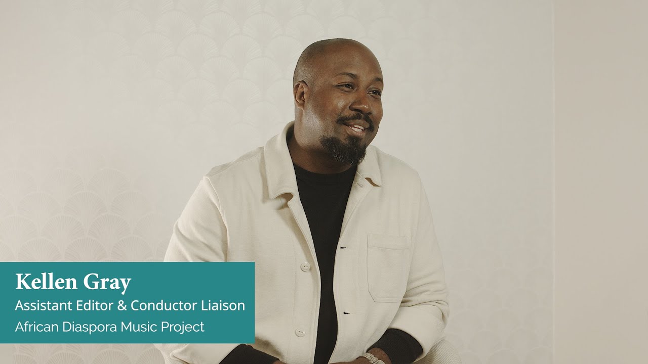 Kellen Gray introduces the African Diaspora Music Project