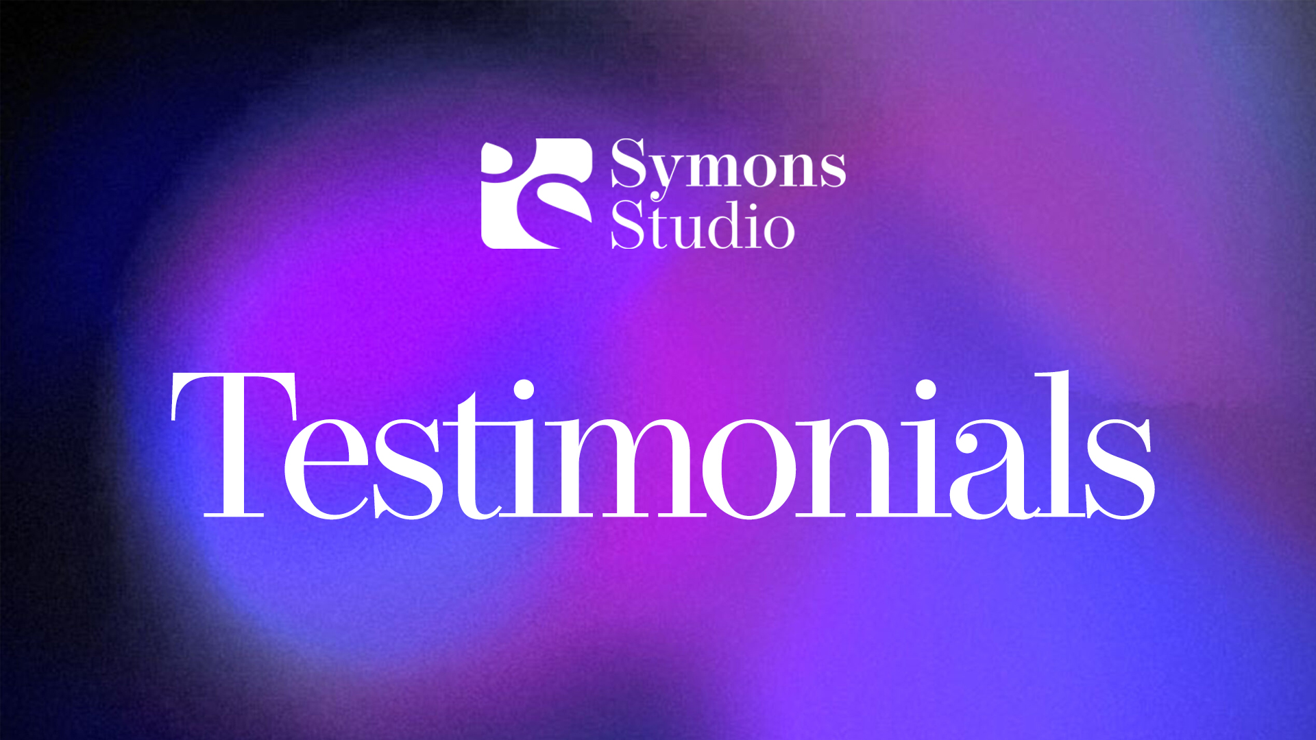 Symons Studio Student Testimonials