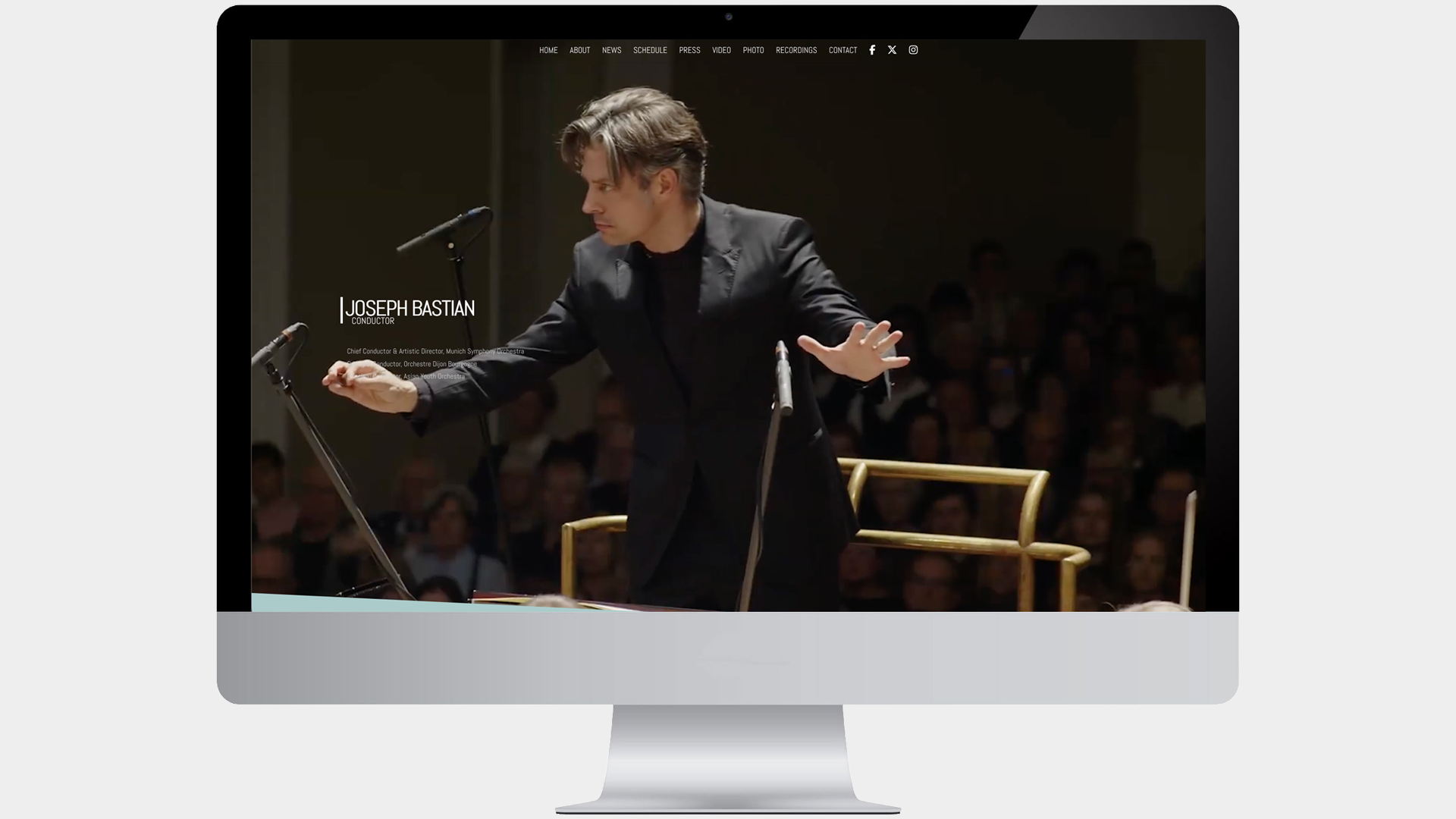 Joseph Bastian: Website Design