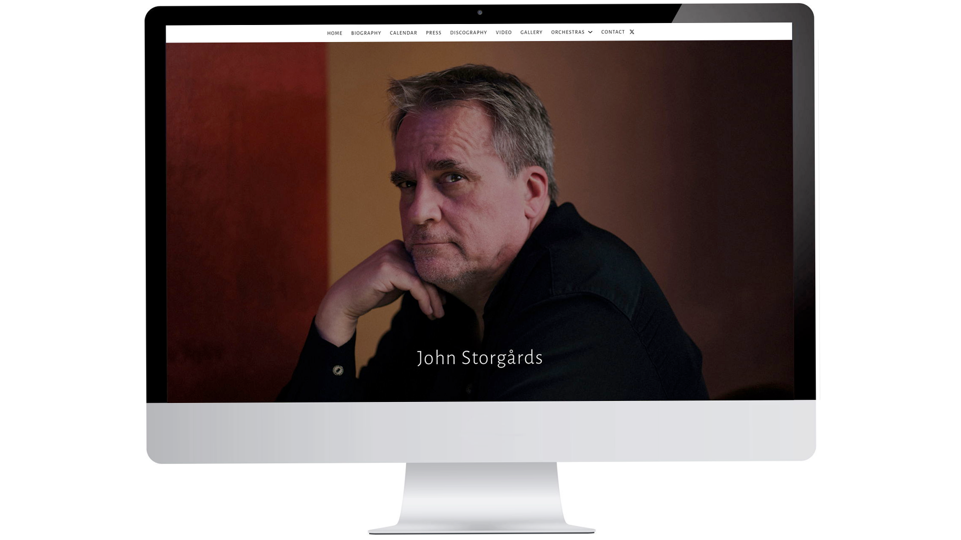 John Storgårds: Website Design