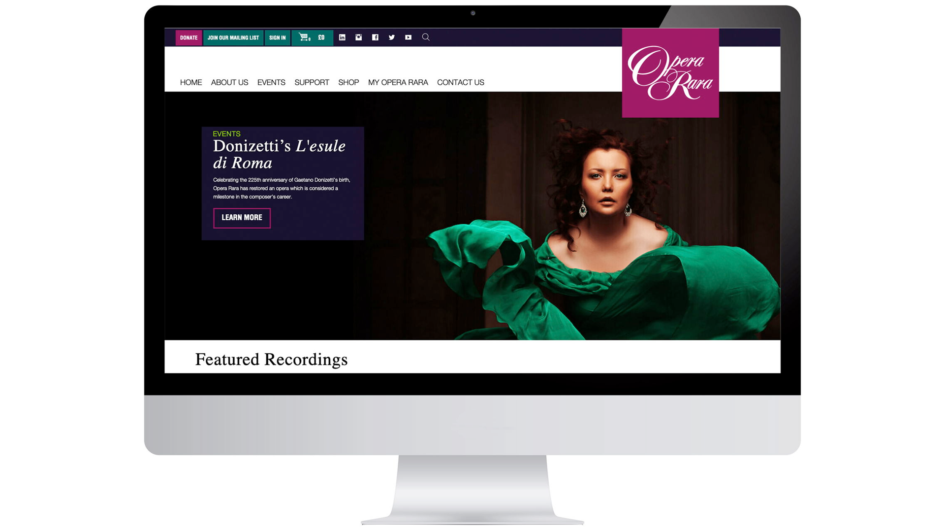 Opera Rara: Website, IT Systems & Video